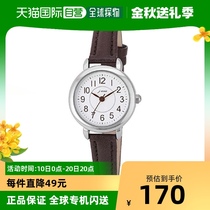 【日本直邮】J AXIS日韩腕表AL1315-DBR经典百搭时尚女士棕色手表