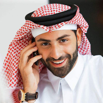 阿拉伯头饰迪拜王子沙特旅游中东阿联酋礼拜帽套装卡塔尔土豪头巾