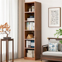 宽30/40/60小型窄书架置物架简约家用靠墙边柜杂物柜多层加高立柜