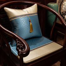 新中式坐垫红木椅子实木沙发垫茶椅餐椅圈椅现代防滑太师椅垫套装