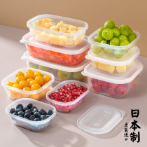 日本进口水果便当盒小学生专用外出便携冰箱收纳保鲜盒子整理神器