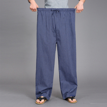 大码男睡衣睡裤200-260斤可穿肥佬家居裤加大加肥长度可免费修改