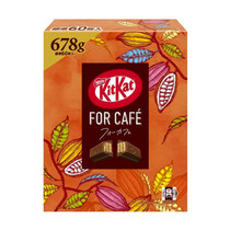 推荐日本进口零食 雀巢奇巧KitKat咖啡巧克力威化饼干678g 60枚入