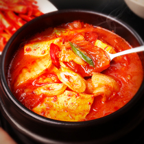 富爸爸速食汤包辣白菜锅450g韩国豆腐汤料酱料韩式家用泡菜汤