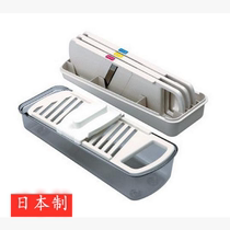 日本下村野菜工房切菜器套装多功能刨丝器切片器磨蓉器刨刀削菜器