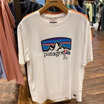 特价patagonia巴塔哥尼亚Cap Cool Daily Graphic男士速干T恤短袖