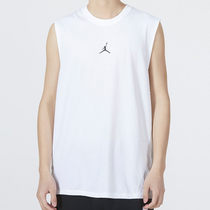 Nike耐克速干背心男装春季新款运动服跑步白色跑步无袖T恤DM1828