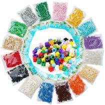 DIY散装200颗/袋小颗粒微型钻石积木拼插拼装 儿童益智玩具