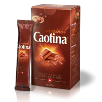 瑞士进口 烘焙冲早餐饮品 Caotina 热可可粉 巧克力粉 原味10*15g