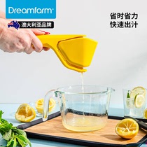 澳大利亚Dreamfarm手动柠檬榨汁机家用小型橙子榨汁器水果挤压器