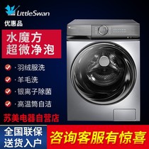 Littleswan/小天鹅 TG100-14366WMUDT滚筒洗衣机超微净泡水魔方