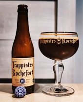 全新罗斯福修道院进口啤酒杯Rochefort圣杯精酿啤酒专用高脚杯R标