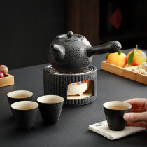围炉煮茶室内家用小火炉两用碳炉酒精温茶炉茶具全套户外便携茶炉