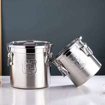 304不锈钢密封桶酒桶茶叶罐运输桶牛奶桶发酵桶食用花生油桶米桶
