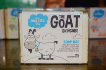 澳洲 goat soap山羊奶皂纯天然奇亚籽味 手工皂100克 洁面皂