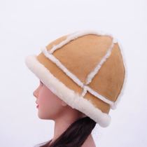 包邮韩版潮冬季帽子女士羊皮毛一体帽子护耳雷锋帽男士东北渔夫帽