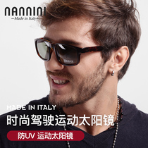 意大利进口品牌纳尼尼时尚太阳眼镜经典蛤蟆镜驾驶运动镜男女款