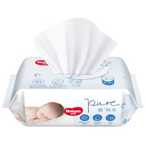 好奇好奇纯水湿巾30抽婴儿湿巾新生儿手口湿巾儿童宝宝湿巾手口可