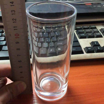 玻璃杯子家用耐热泡茶杯牛奶杯无盖透明玻璃水杯
