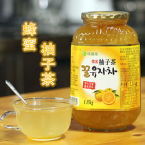 蜂蜜柚子茶1150g韩国进口蜜炼比亚乐柚子酱 水果果味茶蜜柚冲饮品
