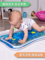 宝宝学爬神器爬爬拍水垫玩具婴儿爬行引导防摔加厚0-1岁3-6-8个月