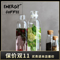 kinto 耐热玻璃 咖啡储存瓶 冷水壶 冷萃储存 酱料瓶 0.25L/1L