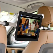 车载平板支架汽车后排座椅手机ipad电脑便捷显示屏专用后座固定夹