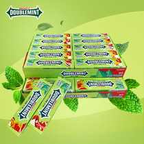 绿箭口香糖清新口气单条5片20条盒装100片薄荷味经典糖果老式零食