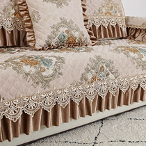 欧式奢华雪尼尔沙发垫四季通用沙发巾全盖客厅组合沙发靠背巾定做