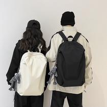 双肩包男韩版潮流简约大学生高中生书包男士背包休闲大容量旅行包