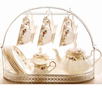 莹辰达骨瓷咖啡杯套装欧式下午茶茶具创意英式咖啡具套装简约家用