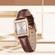 FILA斐乐女式手表复古轻奢小众小方块石英简约腕表送女生礼物6503