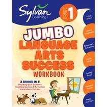 【4周达】1st Grade Jumbo Language Arts Success Workbook: 3 Books in 1 # Reading Skill Builders, Spell... [9780375430305]