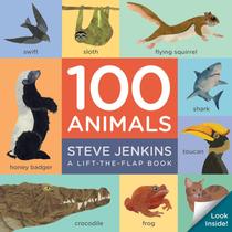 100 Animals (lift-the-flap padded board book) [9780358105459]