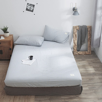 全棉水洗棉床笠单件纯棉5cm床套1.35米乳胶薄床垫棕垫专用1.2床罩