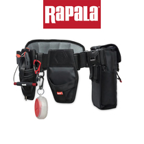 新款乐伯乐RAPALA工具腰带套装便携腰包可组装移动拆卸垂钓包