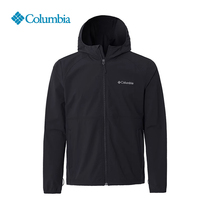 Columbia哥伦比亚软壳衣男士户外防风防泼水夹克男透气外套XO8440