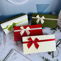 精致领带丝巾礼物盒子高级感空盒子礼品包装盒高档钱包便宜小礼盒