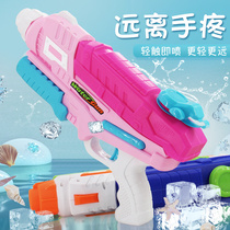 省力水枪儿童玩具背包大容量高压抽拉式喷水少女孩泼水打水仗呲水