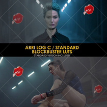 阿莱电影机Arri Log C高品质LUT预设+Rec709 Blockbuster风格LUTs