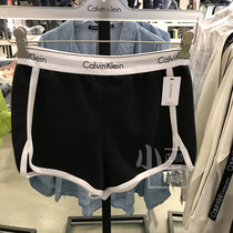 CK Calvin Klein 新款女士睡裤家居裤棉质休闲运动短裤真理裤