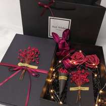 圣诞节礼物盒生日礼盒包装盒mac口红小一支装套装高档礼品盒包邮