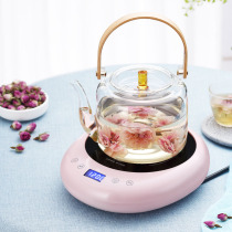 煮茶器玻璃煮茶壶茶具套装加热耐高温烧水壶家用电陶炉小型煮茶炉