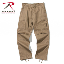 美国Rothco休闲BDU工装裤多口袋战术机能长裤军迷户外大码直筒裤
