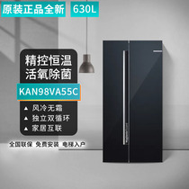 Bosch/博世 KAN98VA55C活氧双开门冰箱630升玻璃门双循环风冷无霜