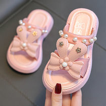 女童儿童拖鞋时尚韩版卡通可爱公主夏天季凉鞋小童宝宝浴室室内外