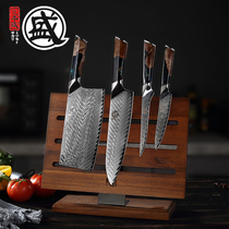 【自营】三本盛日本大马士革钢菜刀套装组合厨房全套刀具家用日式