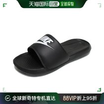 韩国直邮[NIKE] [耐克] Victory 圆 滑的 拖鞋 黑色 女学生 拖鞋
