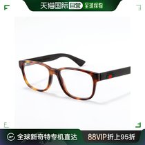 【99新未使用】日本直邮GUCCI 眼镜 GG0011O 女士威灵顿型眼镜 玳