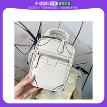 香港直邮Fendi奶白色標誌手提迷你旅行包